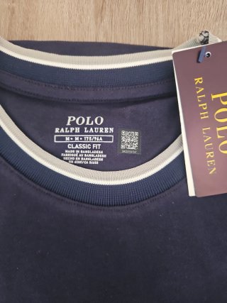 T-shirt M Polo Ralph Lauren Azul Nova Caixa