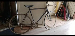 Bicicleta Fixie Naranja
