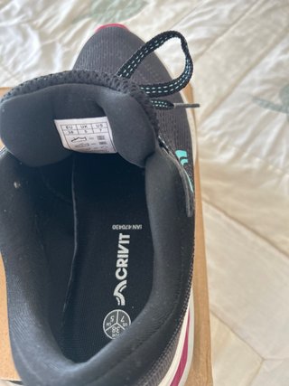 Deportivos Crivit Mujer Talla 38 Negros/RosaNuevos