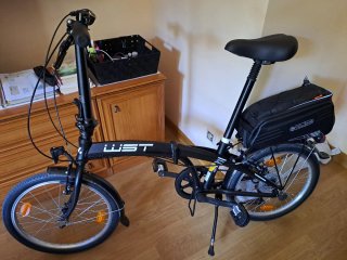 Bicicleta Plegable Negra WST    Factura de compra
