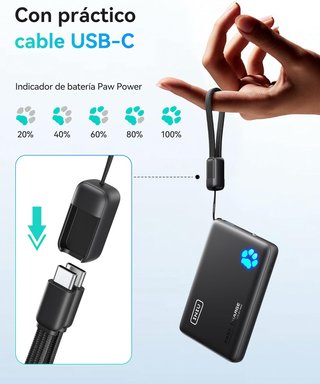 INIU power bank ligero carga rápida