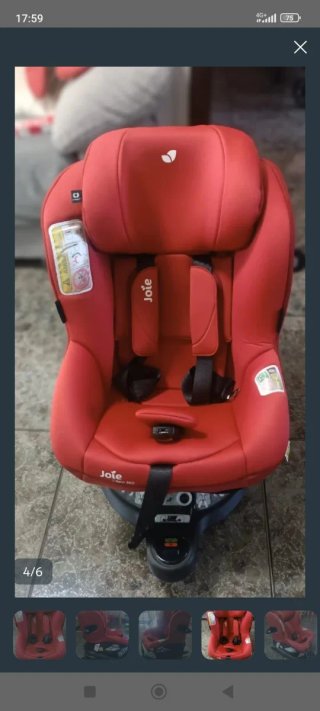 Silla coche Joie i-Spin 360 Roja