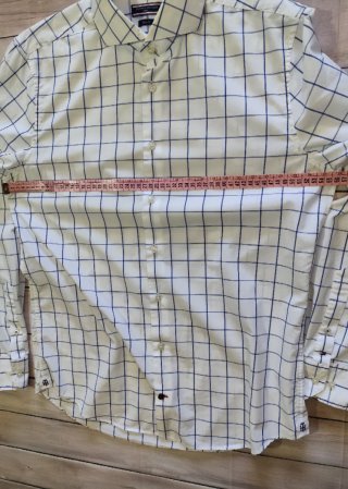 Camisa Tommy Hilfiger Manga Larga Hombre Cuadros