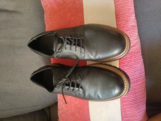 Zapato Zara Man Piel Negro