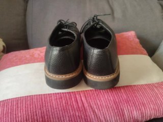 Zapato Zara Man Piel Negro
