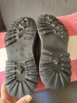 Zapato Zara Man Piel Negro