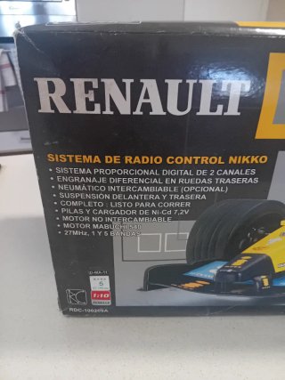 Coche radiocontrol NIKKO TEAN