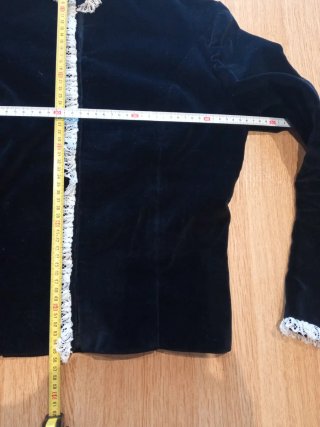 Traje de fallera oro y naranja