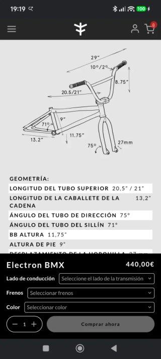 BMX flybikes electron