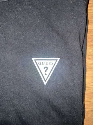 Camiseta Guess Negra Talla L