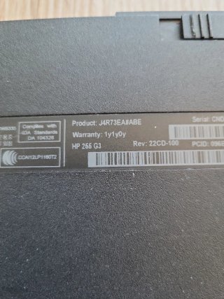 HP 255 G3 Disipador