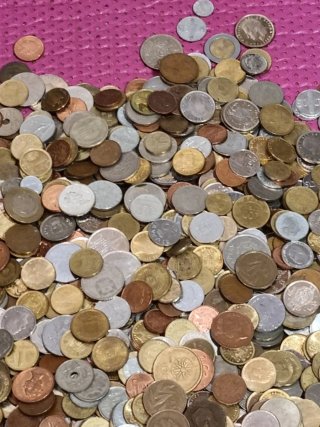 10 kilos de monedas de colección