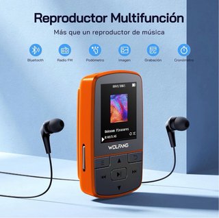 Reproductor MP3 Wolfang Mini WMP01 64GB Bluetooth