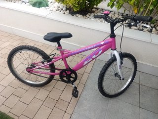 Bicicleta niña rosa First