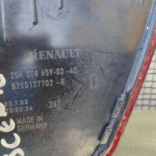 Faro Trasero Derecho Renault Scenic 2