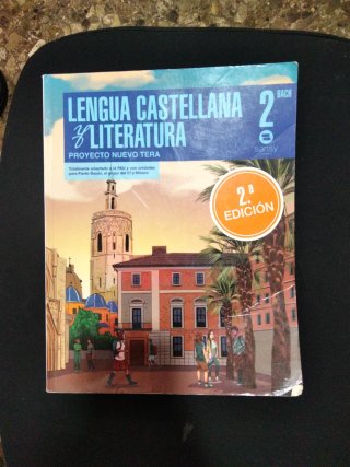 Libro de lengua castellana y literatura de 2 bach