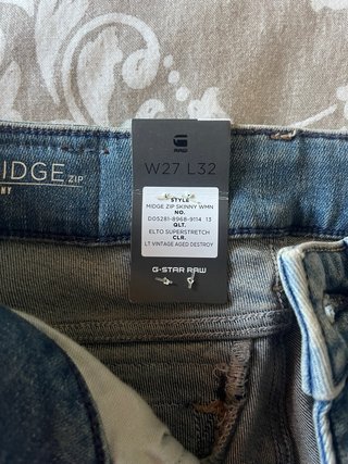 Pantalones vaqueros pitillo G-STAR RAW azules