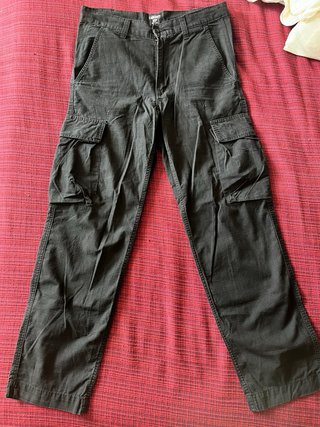 Pantalón Cargo Negro Carhartt