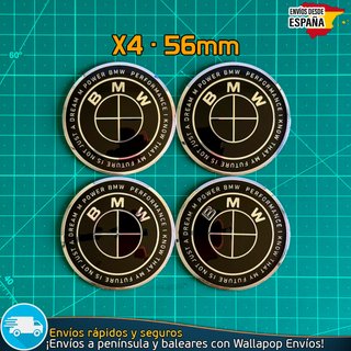 Emblemas BMW 56mm x4 M Power Tapas Tapacubos