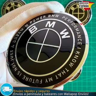 Emblemas BMW 56mm x4 M Power Tapas Tapacubos