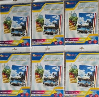Papel Fotográfico Full Print Brillante A4 260g