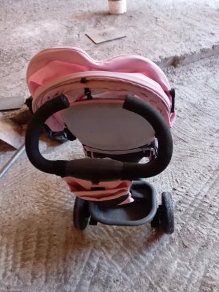 Triciclo infantil rosa