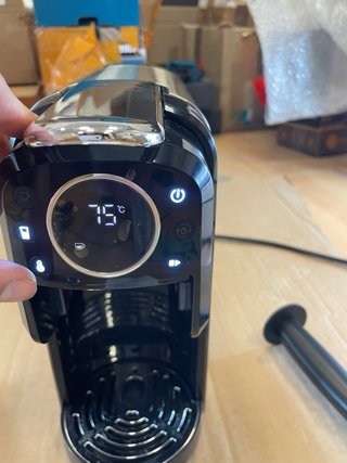 Cafetera Brutella 1400W Negra