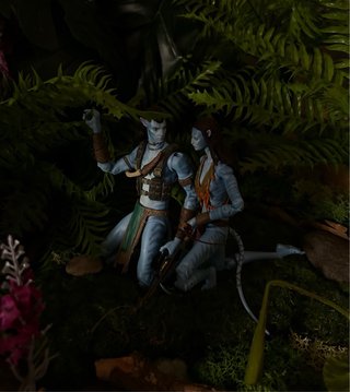 Figuras Jake Sully y Neytiri Avatar