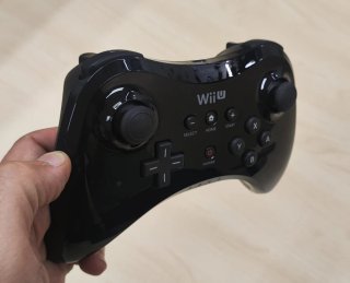 Mando Pro Wii U Nintendo Negro