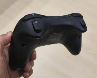 Mando Pro Wii U Nintendo Negro
