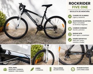 Bicicleta Rockrider Five One M