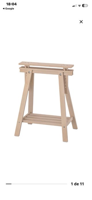 Caballetes mesa madera escritorio/comedor