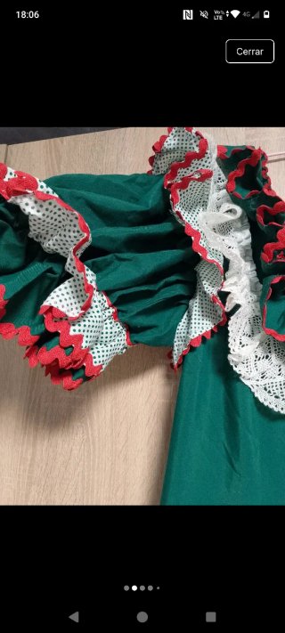 Traje Flamenca Vintage