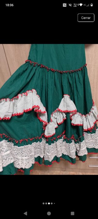 Traje Flamenca Vintage