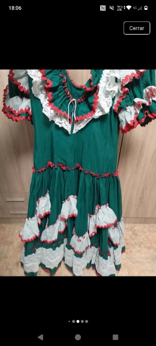 Traje Flamenca Vintage