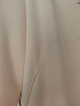 Abrigo verano Amarillo vainilla Zara Talla L