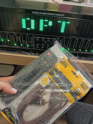 Ecualizador digital 20 bandas Sunbuck EQ-8000