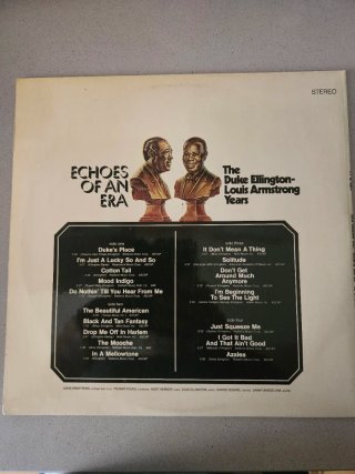 VINILO JAZZ THE DUKE ELLINGTON - LOUIS ARMSTRONG