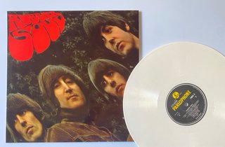 The Beatles Rubber Soul LP Bianco