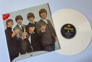 The Beatles Rubber Soul LP Bianco