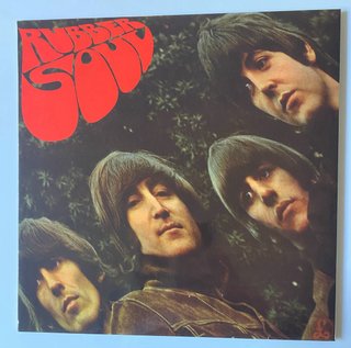 The Beatles Rubber Soul LP Bianco