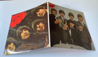 The Beatles Rubber Soul LP Bianco
