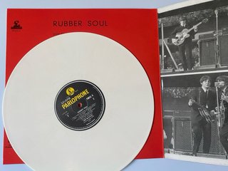 The Beatles Rubber Soul LP Bianco