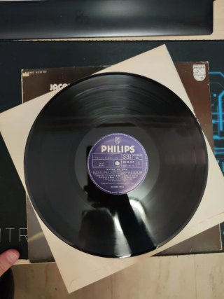 Vinilo Jacques Brel Disco de Oro Philips 33 RPM