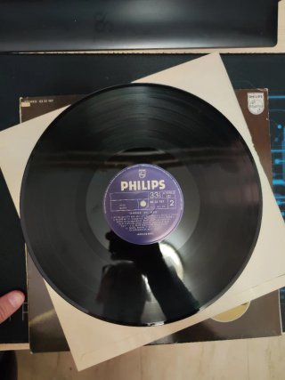 Vinilo Jacques Brel Disco de Oro Philips 33 RPM