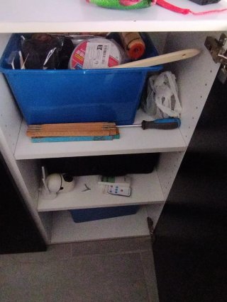 Quattro pensili da cucina Ikea faktum