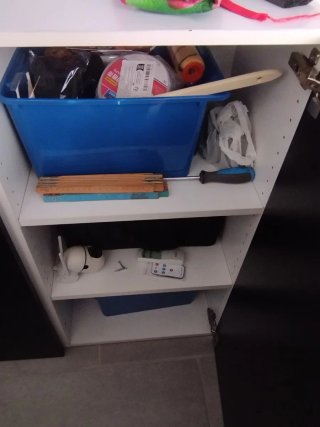 Quattro pensili da cucina Ikea faktum