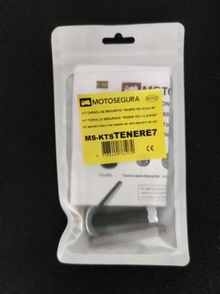 Antirrobo  tubo de escape para Yamaha Tenere 700
