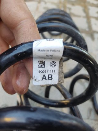 Muelles Traseros VW Golf 7/7.5 Originales