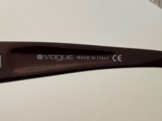 Vintage Gafas de sol Vogue negras y marrones
